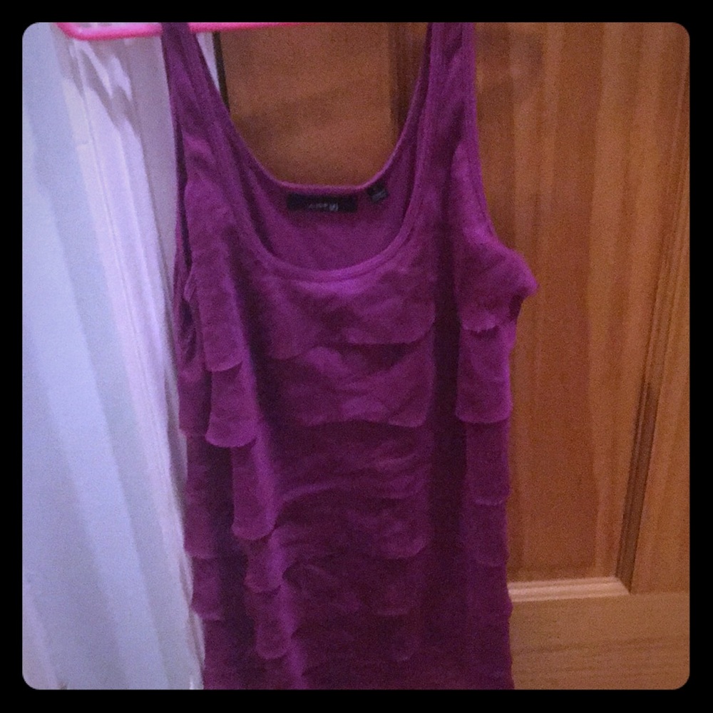 Purple tank top